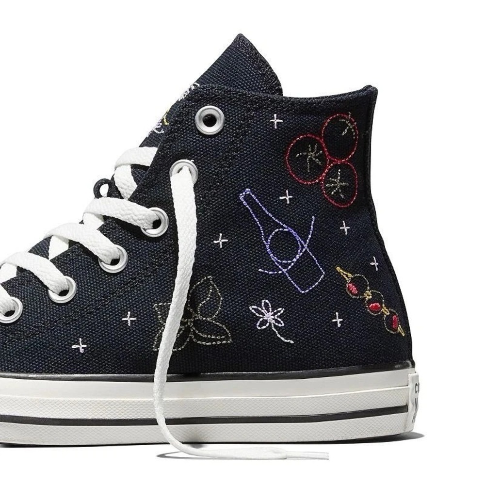 CONVERSE CHUCK TAYLOR ALL STAR WOMEN'S 8 MEN'S 6 MARKETPLCE ESSENTIAL HIGH TOPS - Picture 2 of 5